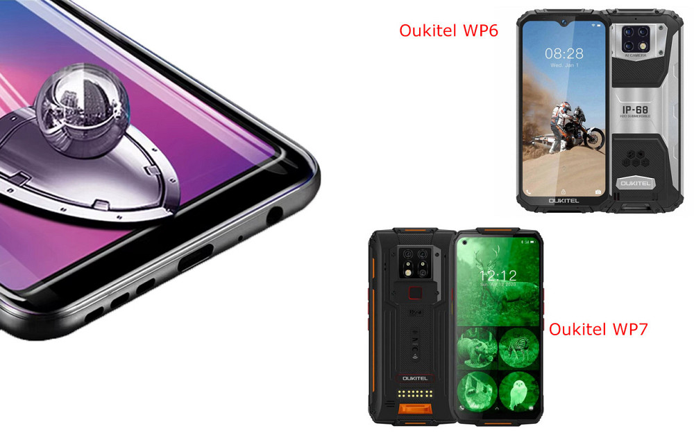 Защитное стекло DefenzoGlass для Oukitel WP6, Oukitel WP7 – двойная прочность Киев - изображение 1