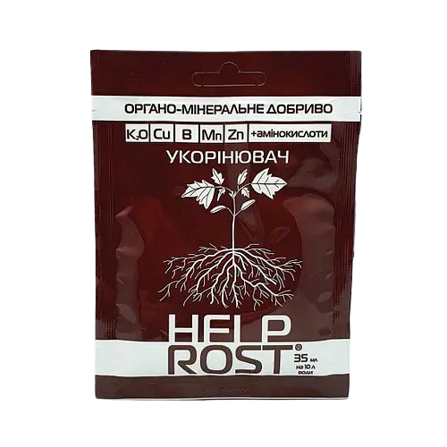 Добриво укорінювач органо-мінеральне 35мл Жива земля Хелпрост Житомир