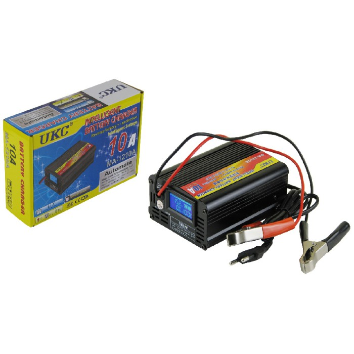 Зарядний пристрій для акумулятора BATTERY CHARGER 10A MA-1210A: імпульсний автозарядник 12V 10A із захистом Одеса - фото 3