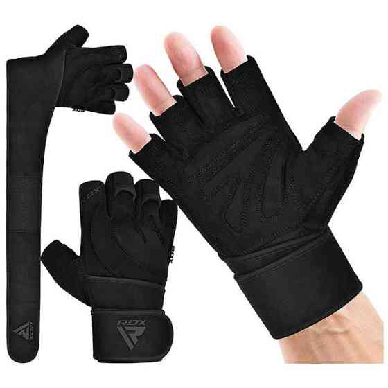 Рукавички для фітнесу RDX L4 Micro Plus Black XL Каменское