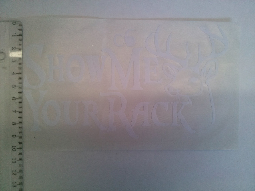 Наклейка на авто Олень Тюнінг авто Київ - фото 3