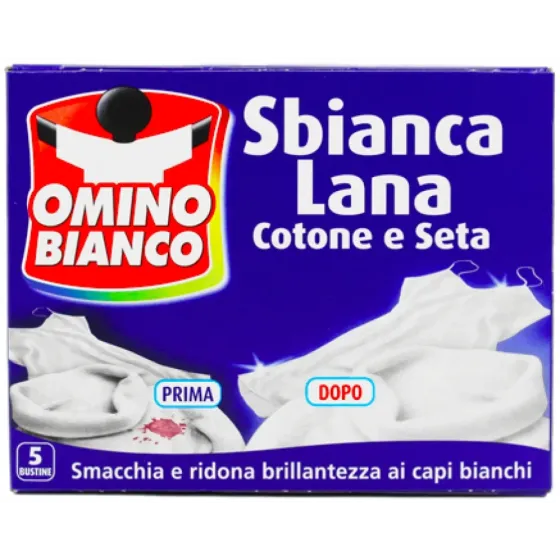 Вибілювач і засіб для виведення плям Omino Bianco Sbianca Lana, 10 пакетів Львів