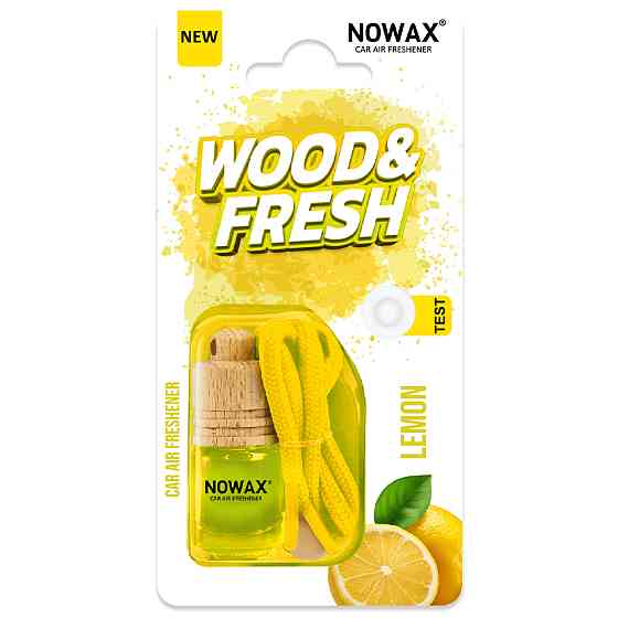Ароматизатор повітря в блістері Nowax Wood&Fresh - Lemon Львів
