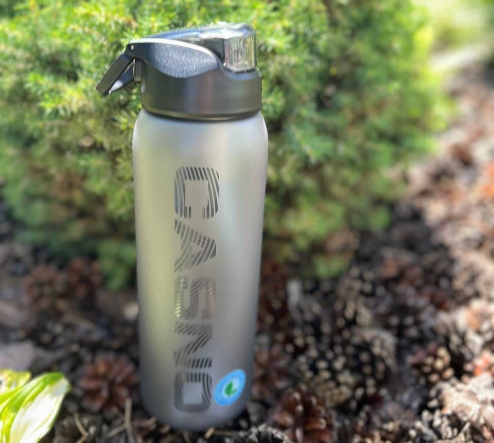 Пляшка для води CASNO 800 мл KXN-1246 Чорна Кам'янське - фото 9