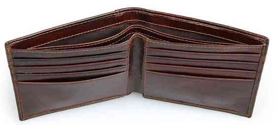 Кошелек мужской Коричневый (Vintage) Киев