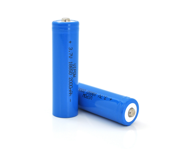 Аккумулятор 18650 Li-Ion Vipow ICR18650 TipTop, 2200mAh, 3.7V, Blue Q50/500 Полтава - изображение 1