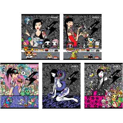 Тетрадь Kite tokidoki , 48 листов, клетка (TK22-259) Винница