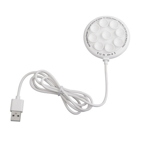 Бездротовий зарядний пристрій на присосках для смартфона Київ - фото 1