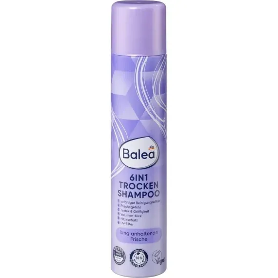 Сухой шампунь 6 в 1, 200 мл (Германия) Balea Trockenshampoo 6in1, 200 ml Львов - изображение 1