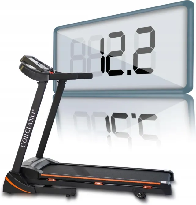 Беговая дорожка Eliton Bieżnia Elektryczna Domowa Składana Corciano Lugo Czarna Киев - изображение 1