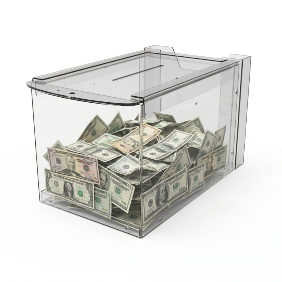 Скринька для пожертвувань EKOSTAR 150х215х150 Київ