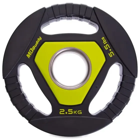 Диск поліуретановий 2.5 кг на гриф 50 мм Zelart TA-2677-2_5 Київ