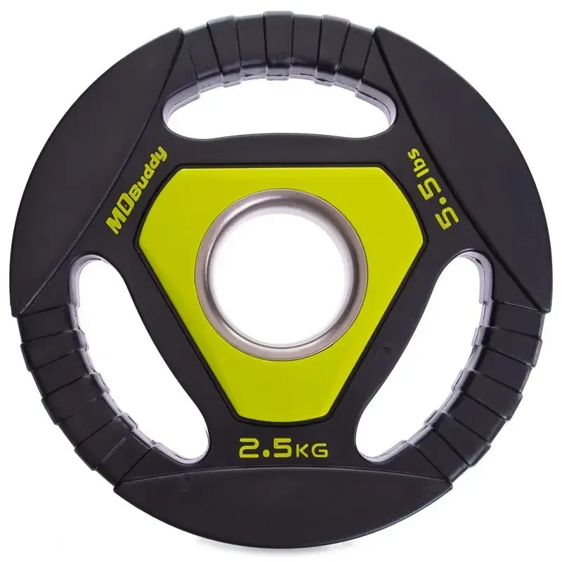 Диск поліуретановий 2.5 кг на гриф 50 мм Zelart TA-2677-2_5 Київ - фото 1