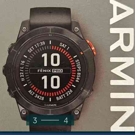 Часы: Garmin Fenix 7 Pro Solar Edition . Харьков