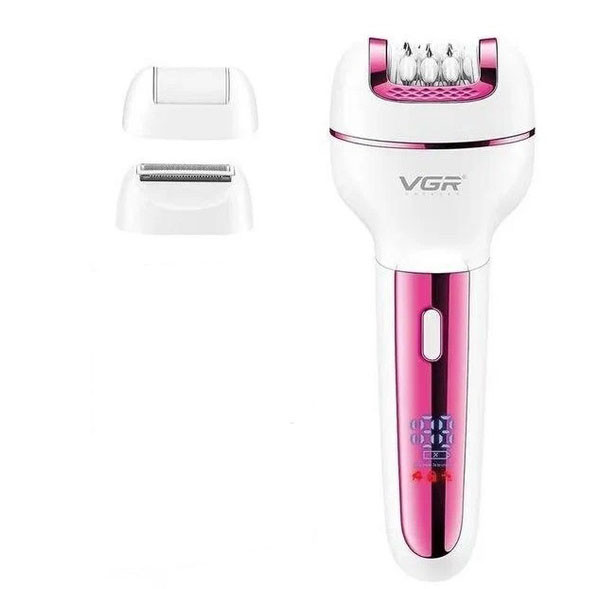 Епілятор електробритва для ніг VGR V-732, Епілятор жіночий із зарядкою від USB, Прилад для чищення ніг JY-93 Львів - фото 4