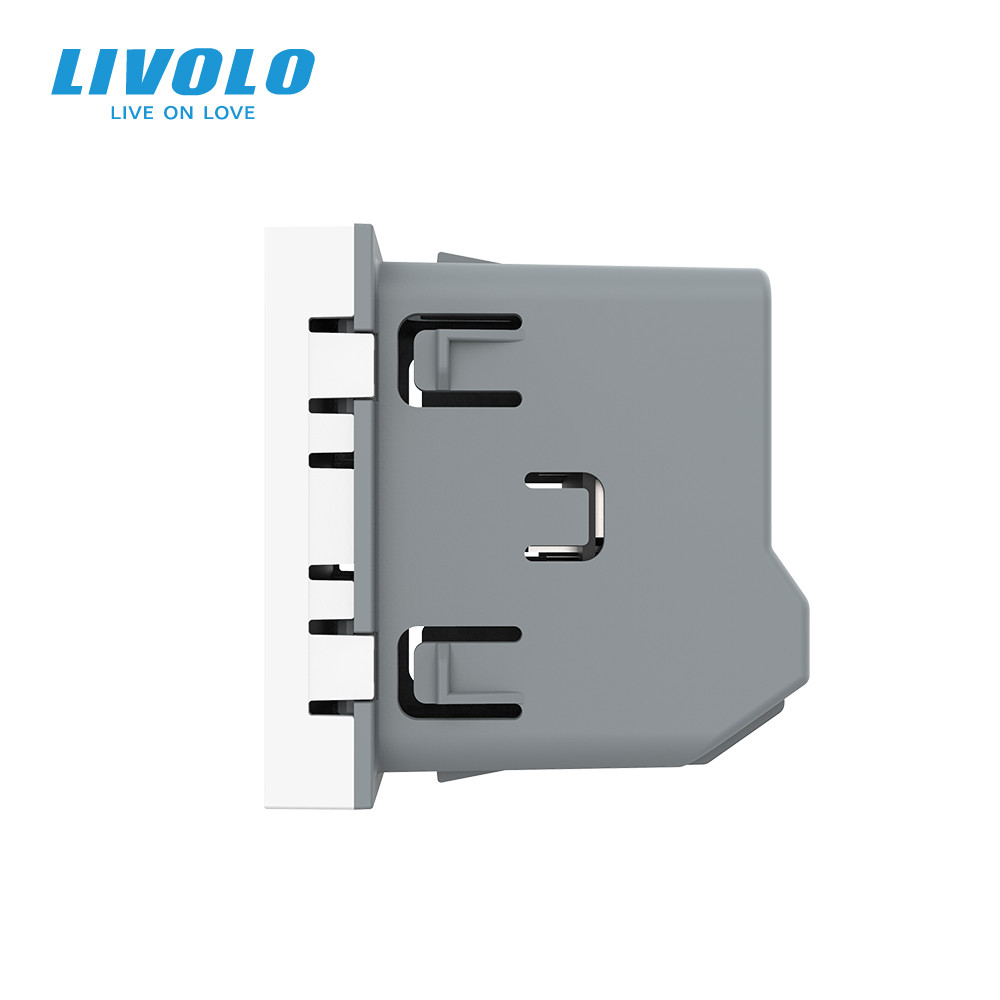 Розумний сенсорний димер LIVOLO, білий, 2А 230В, без нейтралі, модуль без рамки (VL-FC1DZ2-2WP) Коломия - фото 9