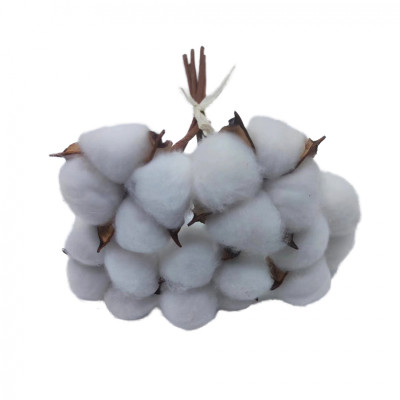 Декоративная ветвь YES! Fun Хлопок 5 шт Пучок 24 см (974816) Винница - изображение 1