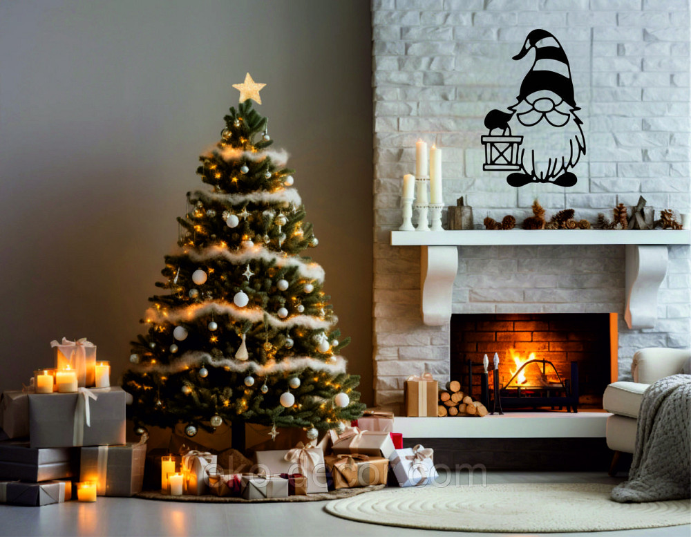 Декоративне настінне Панно «Гном», Декор на стену Київ - фото 3