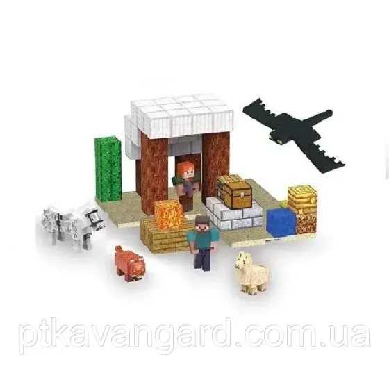 Магнітні блоки Майнкрафт 105 деталей конструктор магнітні кубики Хмельницький