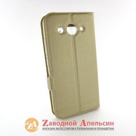 Чохол книжка Huawei Y3 2017 CRO-U00 Smart Case gold Одеса - фото 5