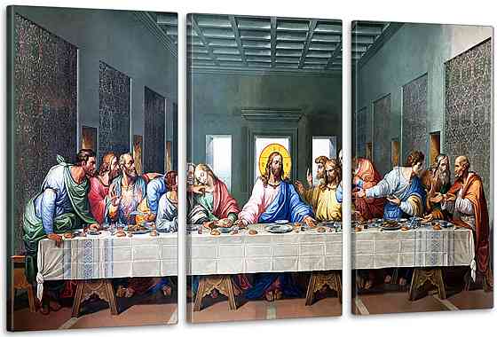 Модульна картина у вітальню/ спальню Таємниця вечора ART-265_3A Київ