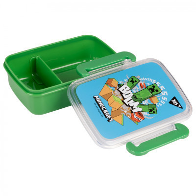 Ланч-бокс детский Yes Minecraft 420 мл, зелено-голубой (708053) Винница - изображение 2