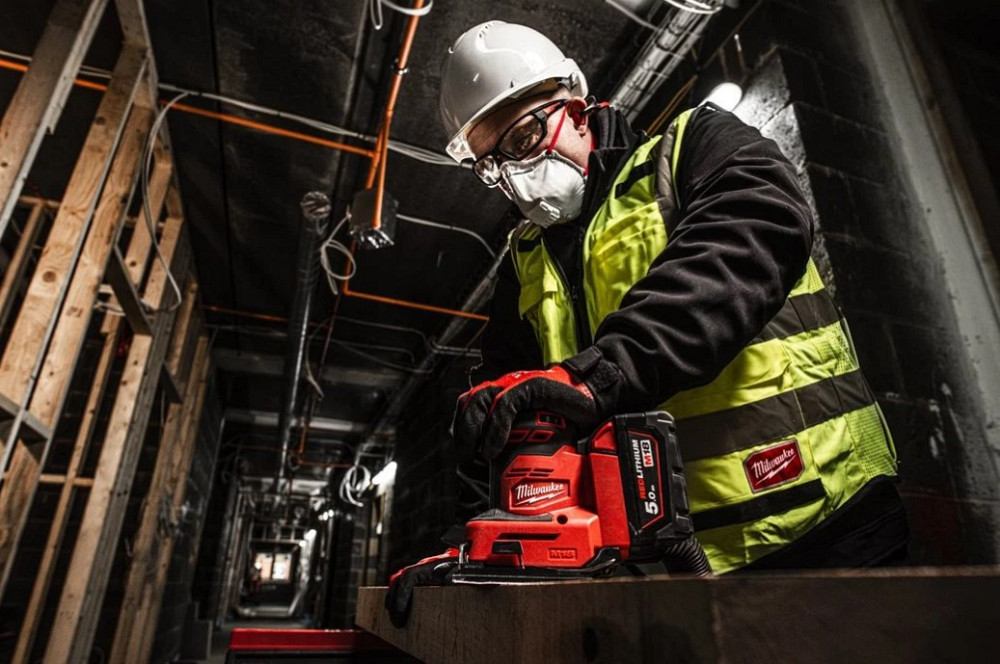 Машина шліфувальна вібраційна акумуляторна MILWAUKEE, M18 BQSS-0, 113х104мм Одеса - фото 6