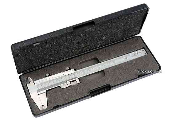 Штангенциркуль YATO : L= 150 мм, точність ± 0,02 мм [50] Одеса