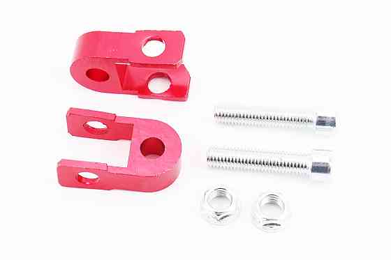 Подовжувач заднього амортизатора 25мм к-кт 2шт, червоний Київ