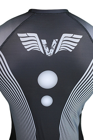 Рашгард з довгим рукавом VNK Scath Grey L Каменское - изображение 6