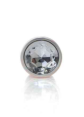 Анальна пробка - Jewellery Pearl Gold Plug Clear L Sex Aura Київ