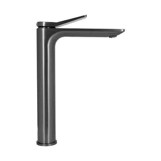 Змішувач для раковини Qtap Presto високий QTPRE269GRP45582 Graphite Київ