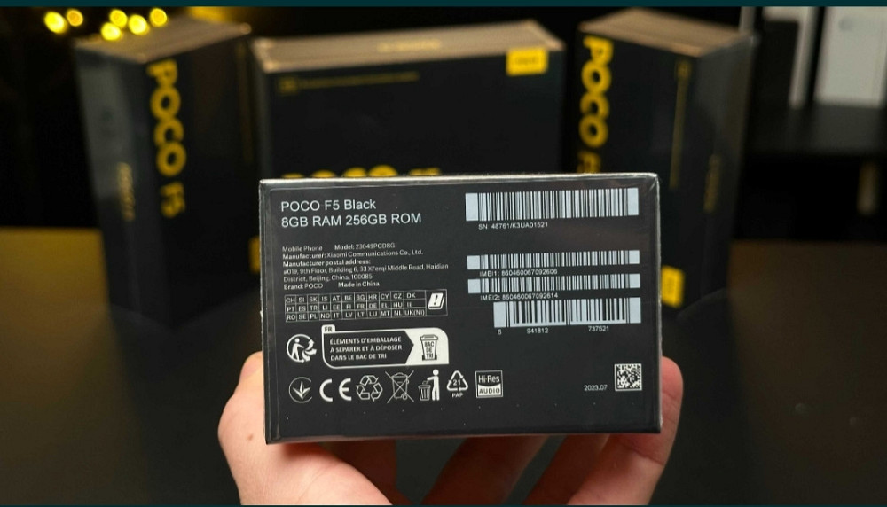 NEW Смартфон Xiaomi Poco F5 8/256Gb Black (EU) ,Гарантия, Trade in. Киев - изображение 7