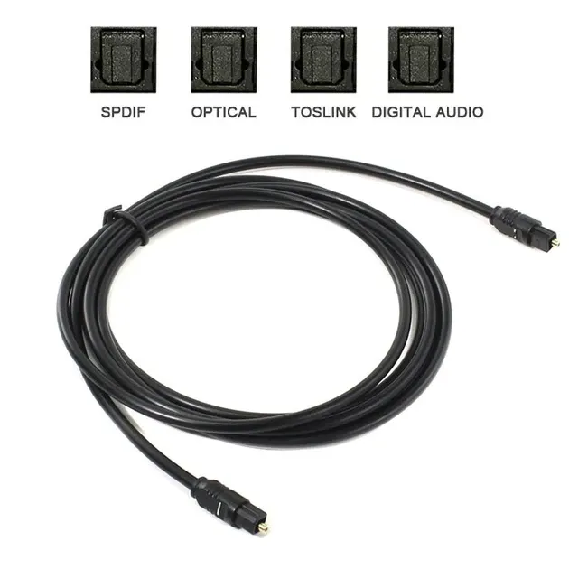 Оптичний аудіокабель Toslink 10 м для ТВ та колонок Київ - фото 1