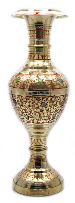 Ваза бронзова кольорова Київ - фото 1