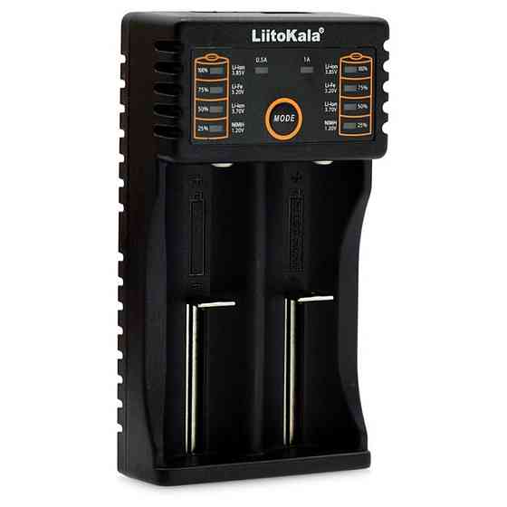 Зарядний пристрій Liitokala Lii-202, Ni-Mh/Li-ion/Li-Fe/LiFePO4, Type-C, Powerbank, LED, Box Киев