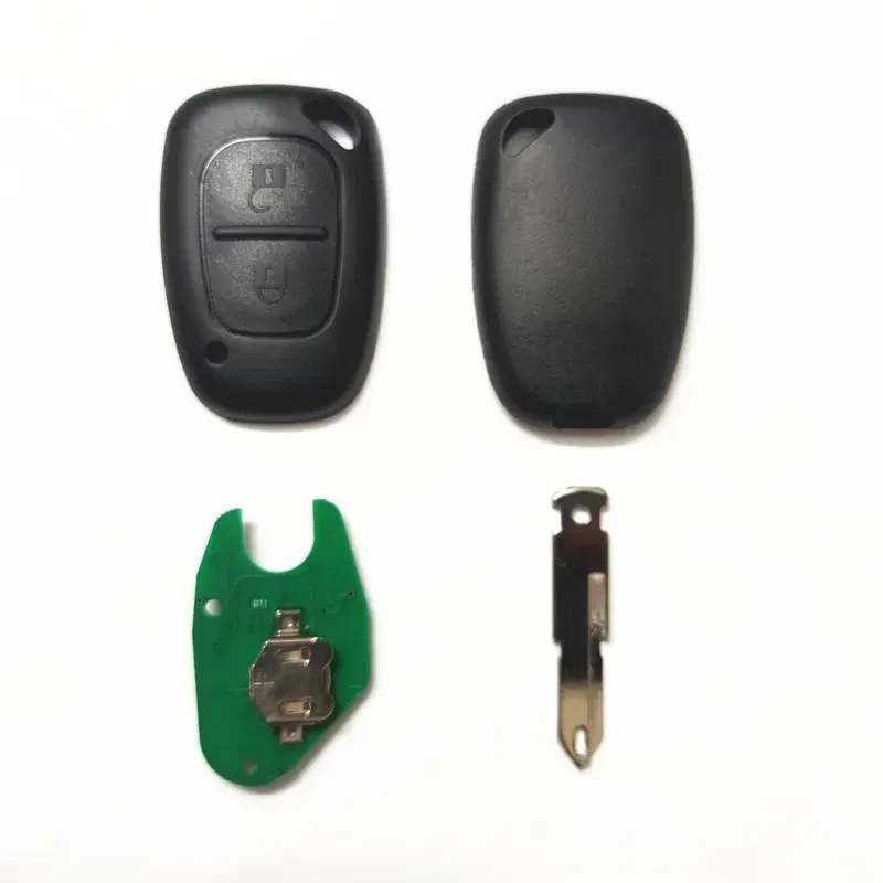 Ключ запалювання Renault Clio Scenic, чіп PCF7946, 2 кнопки NE73, автомобільний ключ з дистанційним пультом Київ - фото 4