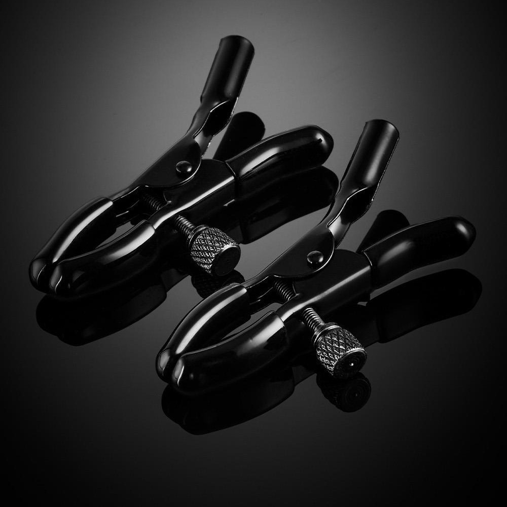 Затискачі для сосків Guilty Pleasure Draped Desire Clamps, чорно-золоті Sex Aura Київ - фото 7