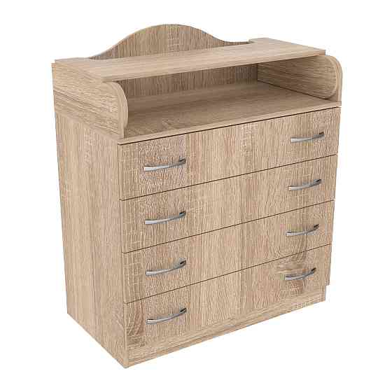 Комод пеленальний №1, Дуб Сонома, 864/465/1020 Львів
