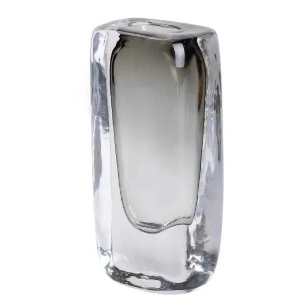 Ваза скляна прозора 8.3х6х18.5 см для квітів декоративна 150 мл HP-10-17 Коломия - фото 2