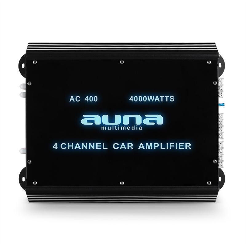 W2-AC400 4-канальный автомобильный усилитель мощности Автомобильный усилитель 360 Вт RMS 4000 Вт макс Акрил Ровно - изображение 4