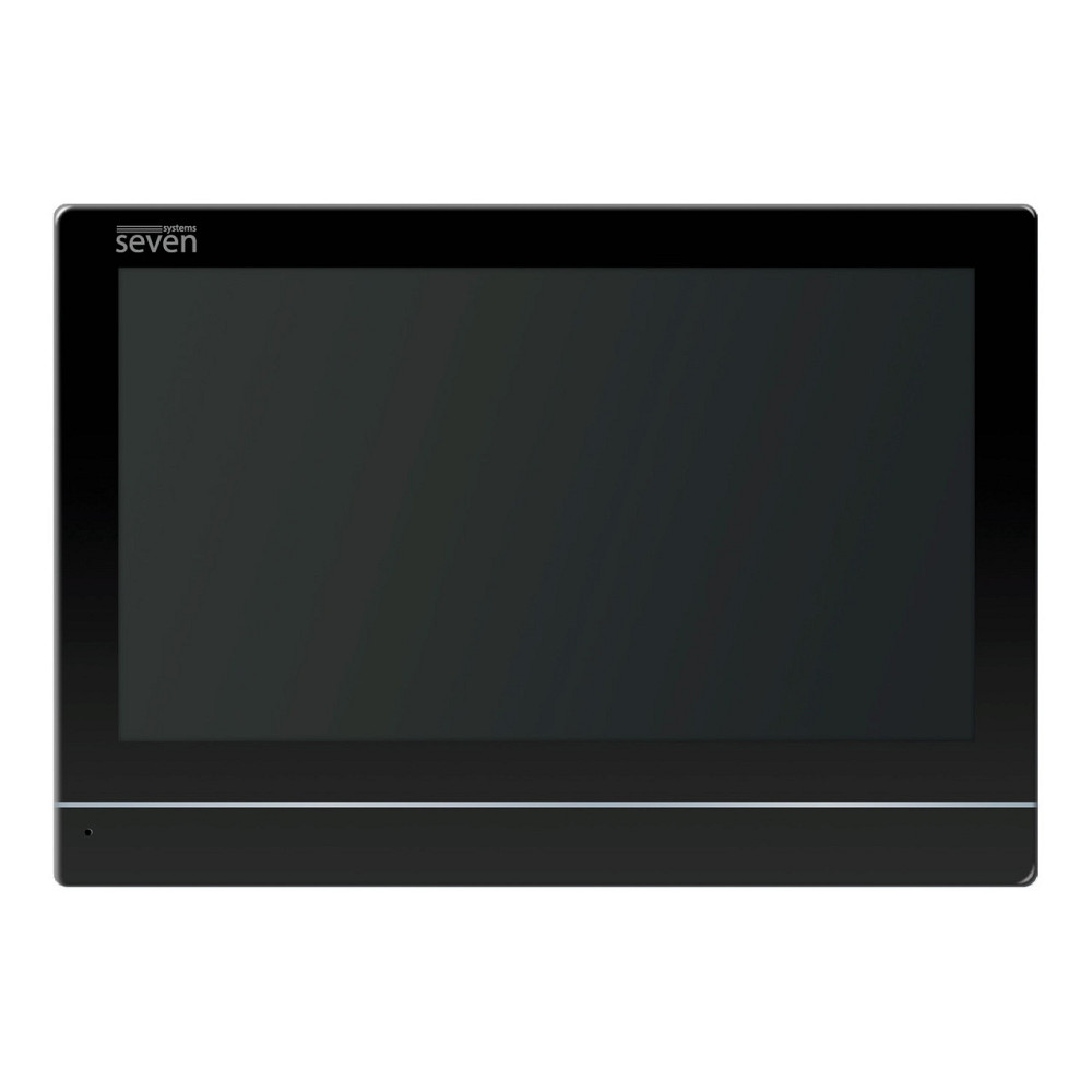 Відеодомофон 7 дюймів з Wi-Fi SEVEN DP-7576-W2K black Київ - фото 3