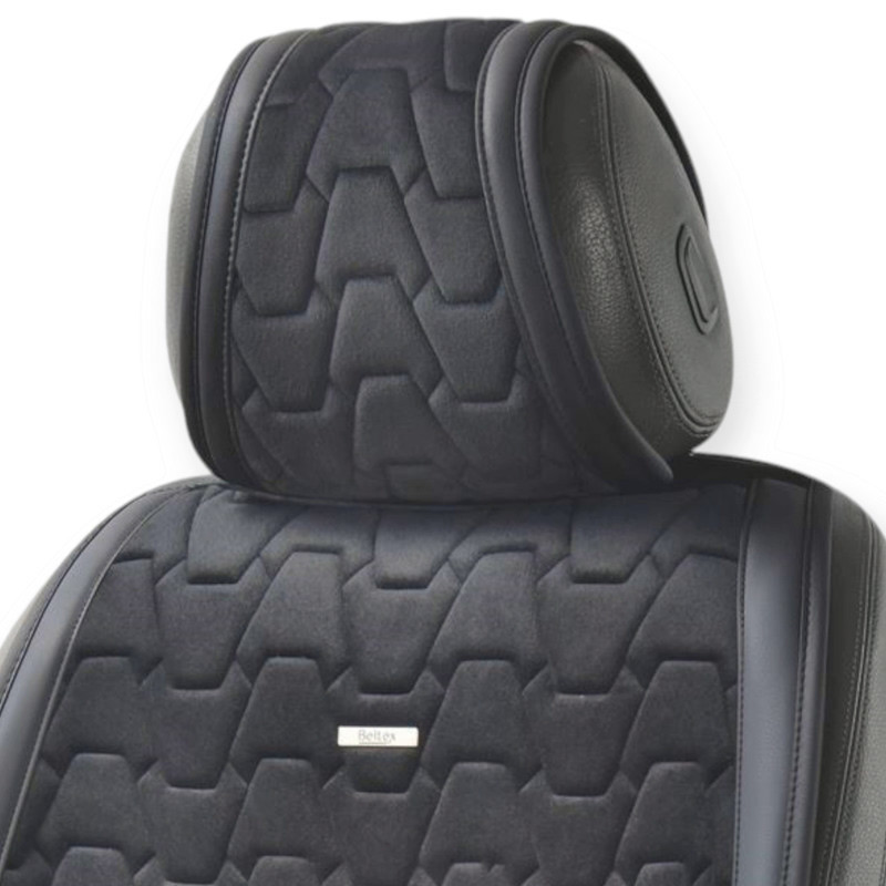 Накидки на сидіння beltex chicago (перед+зад) чорні Мукачево - фото 4