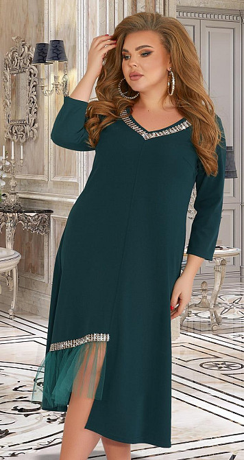 Ошатне плаття великого розміру (50) Київ - фото 1