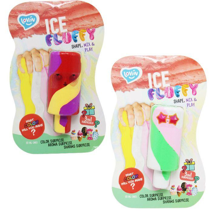 Лизун-антистрес TM Lovin Ice Fluffy ескімо 110 мл, шт Киев - изображение 1