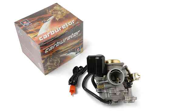 Карбюратор скутер 4 Т китай 80 (железная крышка) Мукачево