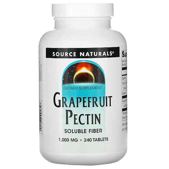 Грейпфрутовый пектин Source Naturals Grapefruit Pectin 240 таб Киев