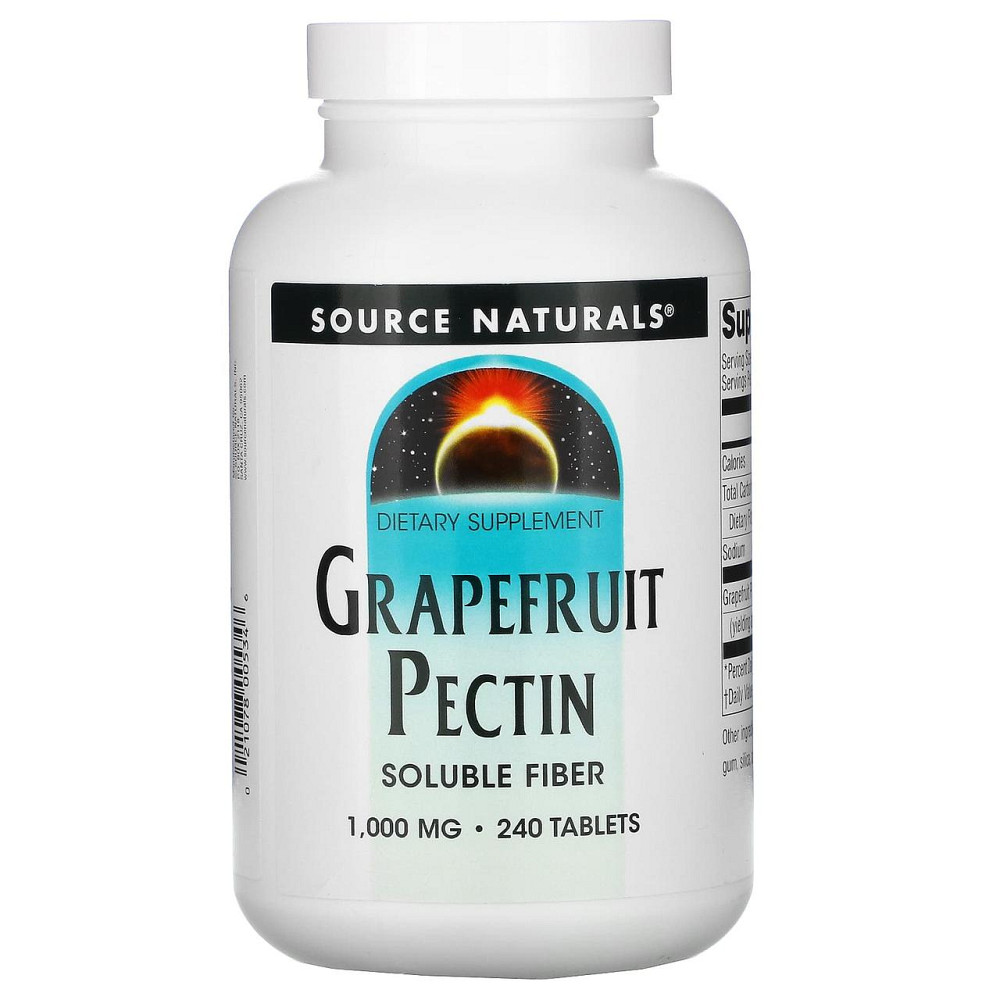 Грейпфрутовый пектин Source Naturals Grapefruit Pectin 240 таб Киев - изображение 1