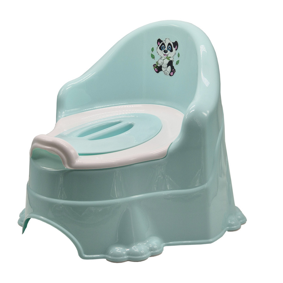 Горшок детский с крышкой 5156TXK(Turquiose) пластик, бирюзовый Винница - изображение 1