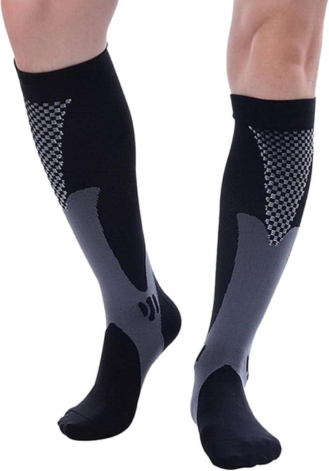 Гетри футбольні, тренувальні, ігрові, спортивні, унісекс, розмір S (EU 34-38), колір чорний Кам'янець-Подільський - фото 3